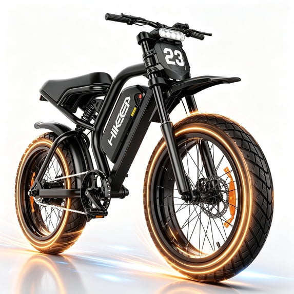 Helokeep K6-Pro Fat Tire All-Terrain Bike for Adults, 20"x4.0" Fat Tire, 750W Motor, 48V 17.5Ah Removable Battery, Dual Suspension, UL 2849 Certified