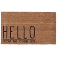 thumbnail image 1 of Heloo From the Other Side Design Coco Doormats by Coco Mats N More - 18" x 30" x 1 Inch Thick, 1 of 1