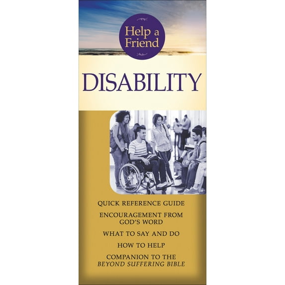 Help A Friend: Disability Pamphlet (Single)