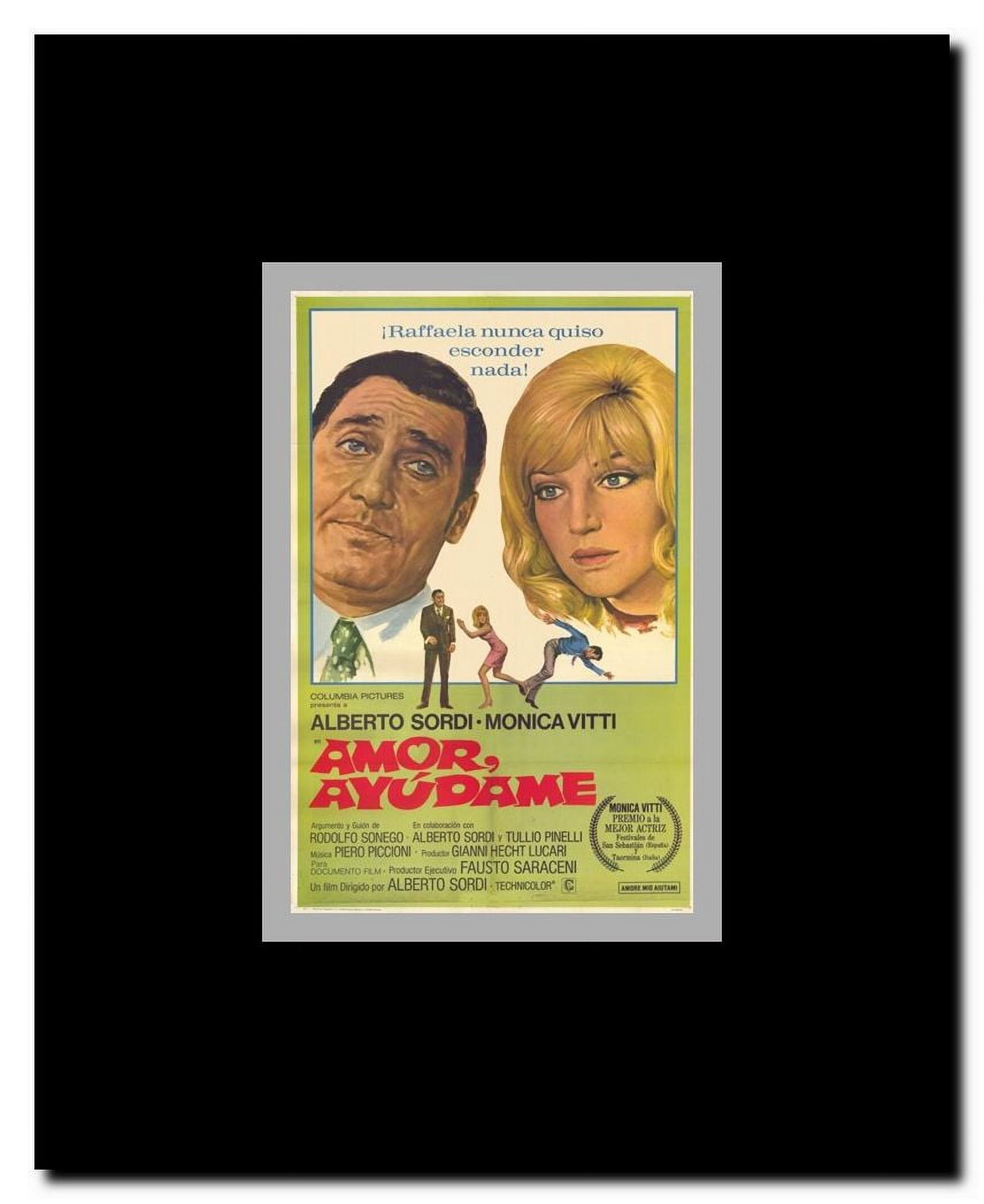 Help Me My Love Framed Movie Poster