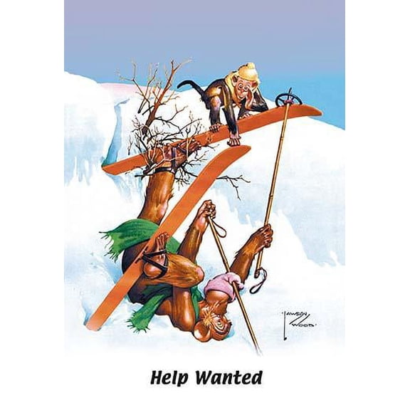 Help Wanted-Fine Art Canvas Print (20" x 30")