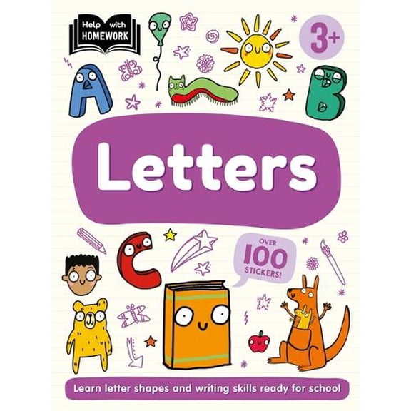Help With Homework: 3+ Letters (Paperback)
