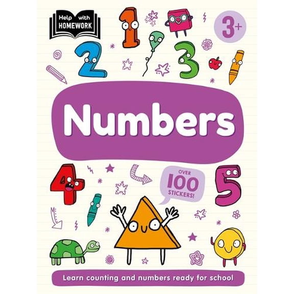 Help With Homework: 3+ Numbers (Paperback)