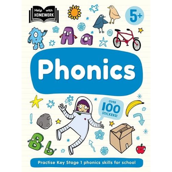 Help With Homework: Age 5+ Phonics (Paperback)