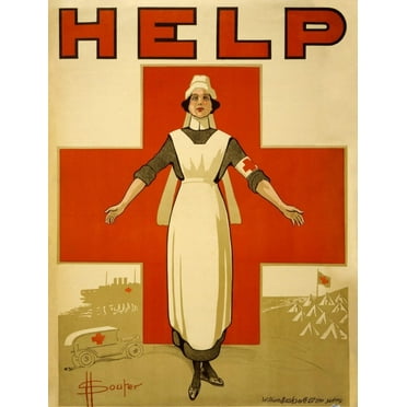 Help World War Propaganda Ad Glossy Poster Picture Photo Print Banner Conversationprints