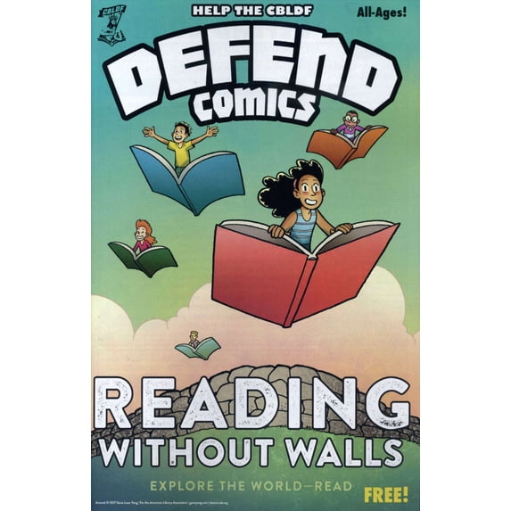 Help the CBLDF Defend Comics FCBD #2018 VF ; CBLDF Comic Book