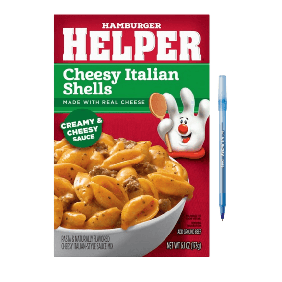 Helper Cheesy Italian Shells 6.1 oz