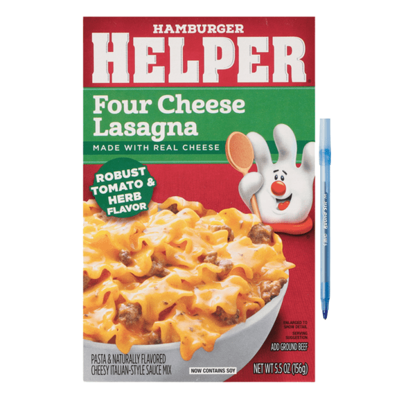 Helper Four Cheese Lasagna, Robust Tomato & Herb Flavor 5.5 oz
