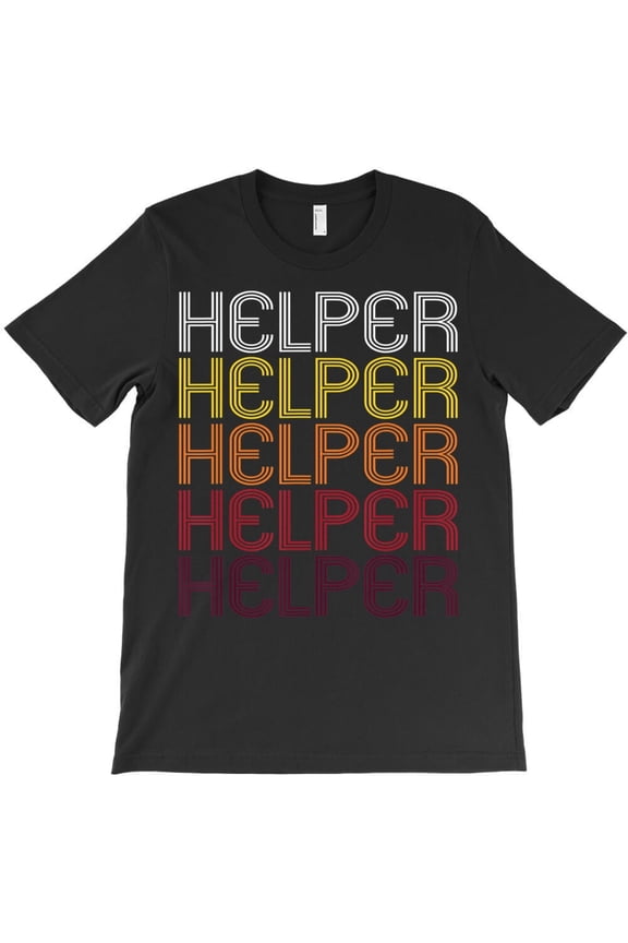 Helper, Utah Vintage Style UT Graphic Tee, Retro City H39906 Unisex T-Shirt, Up to 5XL Available