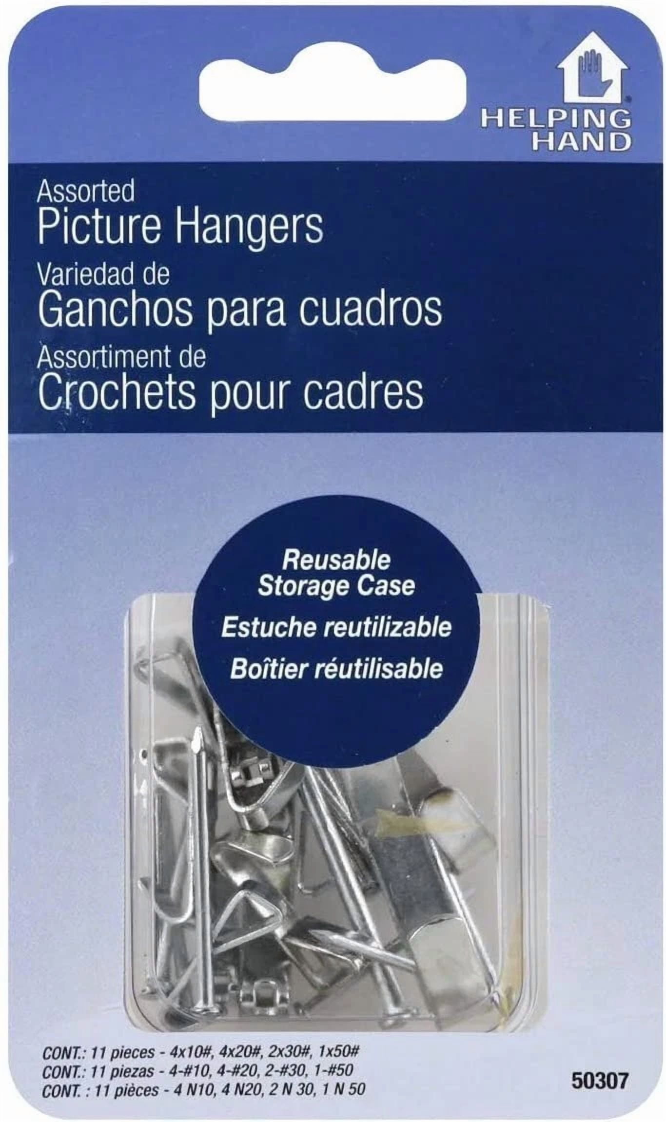 Helping Hand 50307 Assorted Picture Hanger Hooks