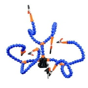 Helping Hand Soldering Third Hands Vise Clamp with 6 Flexible Arms for Soldering, Assembly, Repair, Modeling, Hobby, Crafts Parts