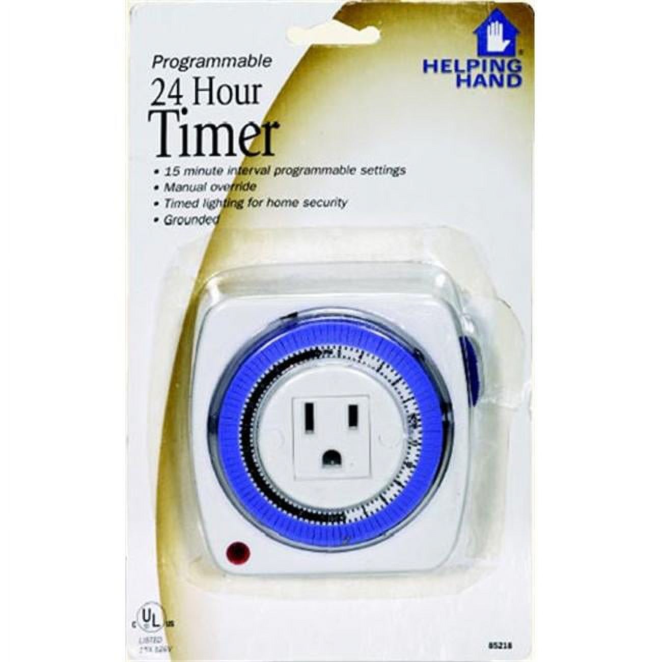 Helping Hands Programmable 24 Hour Timer 85218 - Walmart.com