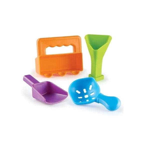 Helping Hands Sensory Scoops - Multicolor - Set of 4 - Skill-Building Tools