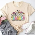 thumbnail image 1 of Helping Little Minds Grow Teacher T-Shirt, Floral Appreciation Tee, 1 of 6