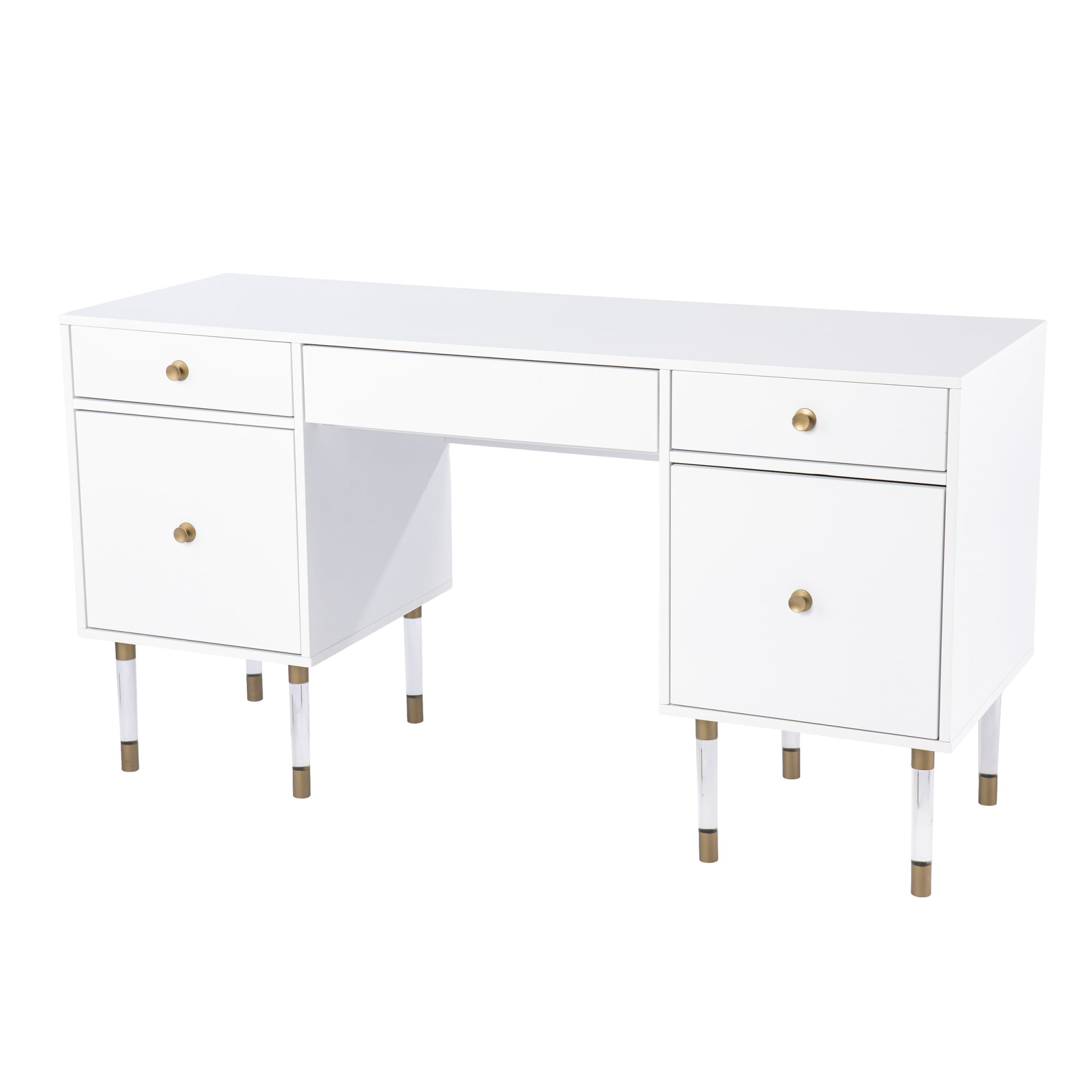 Helston White Writing Desk