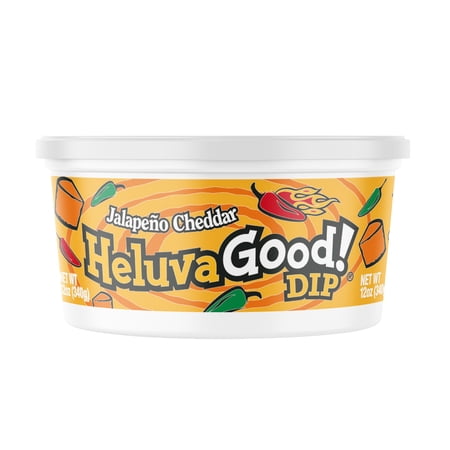 Heluva Good! Jalapeño Cheddar Dip, 12 oz-Pack Of 6
