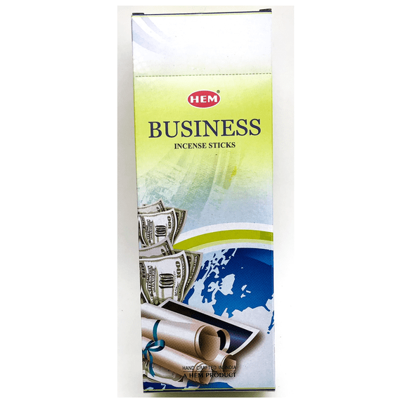 Hem Business Incense Sticks - 120 Stick Bulk Box (6 Inner Tubes of 20)