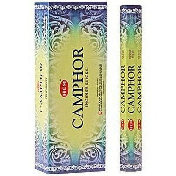 Hem Camphor Incense, 120 Stick Box