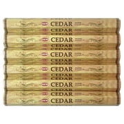Hem Cedar Incense Sticks - 120 Stick Bulk Box 6 Inner Tubes of 20