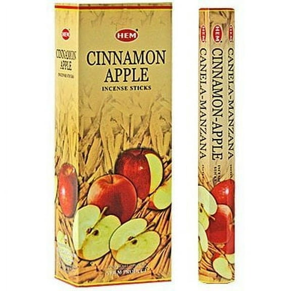 Hem Cinnamon Apple Incense, 120 Stick Box