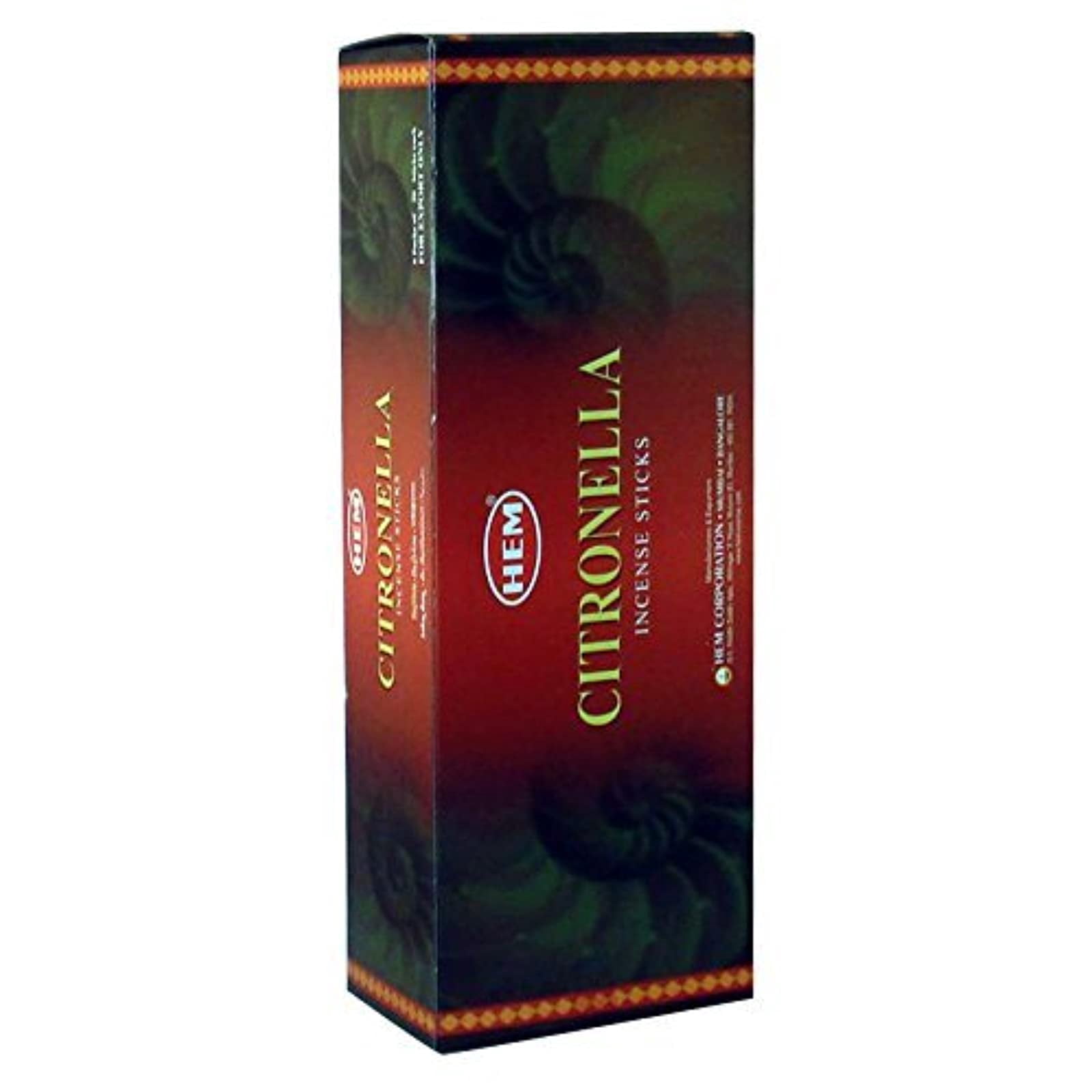 Hem Citronella Incense Sticks, 120 Count