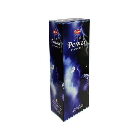 Hem Divine Power Incense Sticks - 120 Stick Bulk Box (6 Inner Tubes of 20)