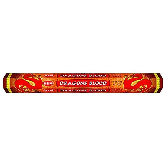 HEM Dragons Blood Blue Incense Sticks - 120 Sticks, Natural Aromatherapy For Home, Stress Relief