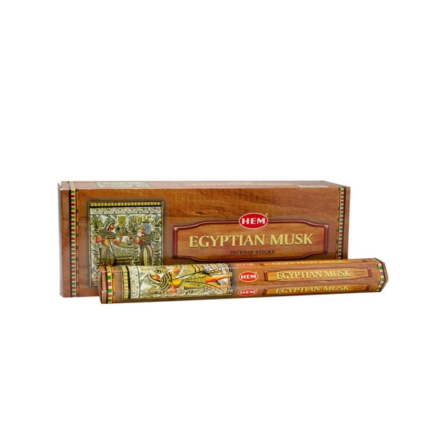 Hem Egyptian Musk Incense Sticks - 120 Stick Bulk Box (6 Inner Tubes of ...