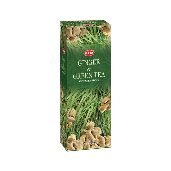 Hem Ginger & Green Incense Sticks (Agarbatti) 120 Sticks