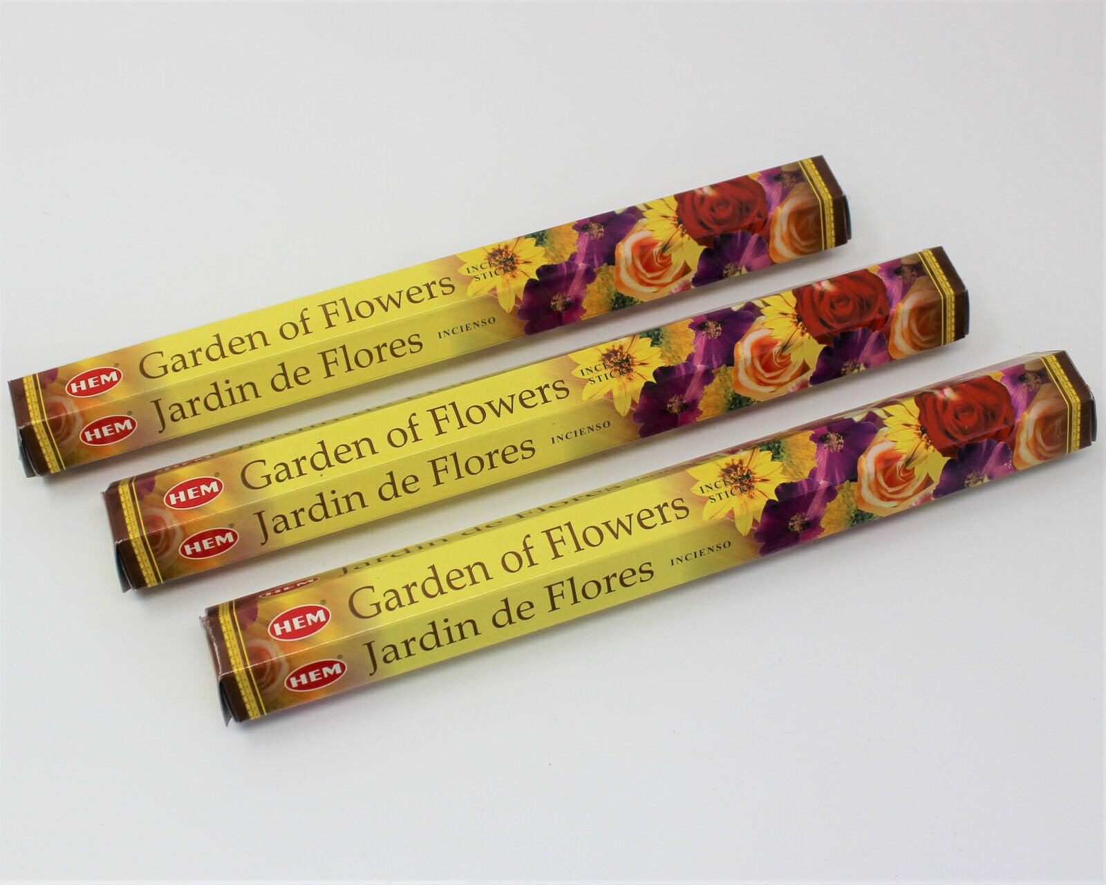 Hem Incense GARDEN OF FLOWERS for Purification Relaxation Positivity