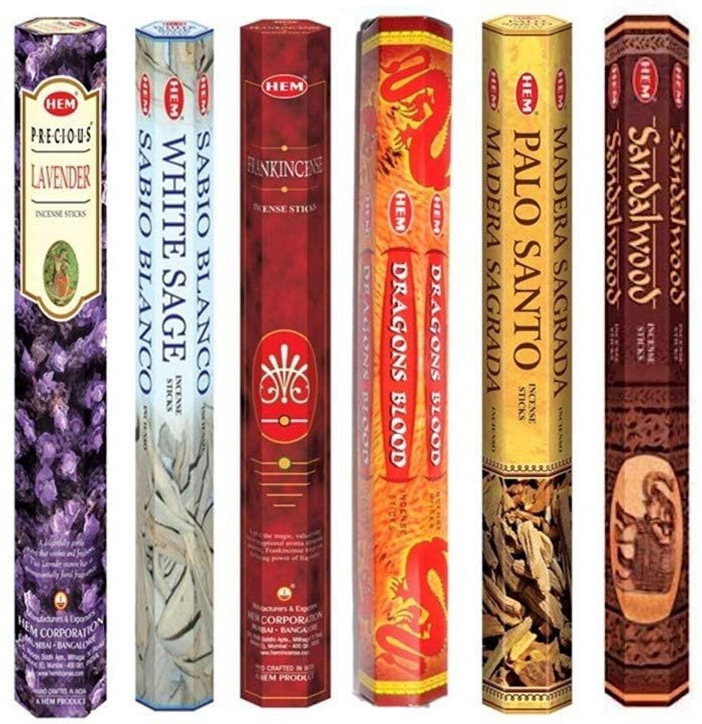 Hem Incense Sticks 6 Boxes 120 Sticks - rated 5 stars from 27 reviews