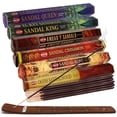 thumbnail image 1 of Hem Incense Sticks Variety Pack #19 And Incense Stick Holder Bundle With 6 Popular Sandalwood Fragrances, 1 of 3