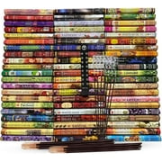 Hem Incense Sticks Variety Pack of 12 Randomly Selected Hexa Fragrances And Incense Stick Holder Bundle Total 240 Sticks