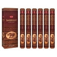 thumbnail image 1 of Hem Incense sandalwood incense, 120 sticks in a six pack, hand rolled in india, 1 of 4