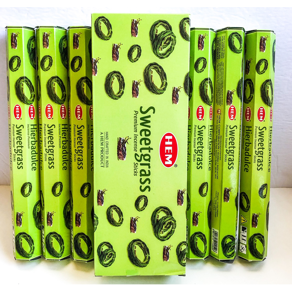Hem Sweetgrass incense - 120 sticks box
