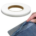 thumbnail image 1 of Hem Tape Versatile, Hemming Tape for Pants, Pants Dresses Hem Tape, Double Fabric Tape, 1 Roll Shirt Adhesive Strip, White No Sew Hemming Tapes Wide 0.39 Inch, 1 of 7