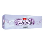 Hem Vanilla Incense Sticks - 120 Stick Bulk Box 6 Inner Tubes of 20