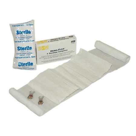 Hema-Flex Bandage Compress (Unitized Refill), 4" (12 Units)