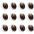 thumbnail image 1 of HemaKayy 12 Pack 1.37" Decorative Cabinet Knobs - Premium ABS & Glass | Refresh Your Home Kitchen Bedroom Furniture Decor | Ideal for Closets, Drawers, Doors | Deer with Purple Butterfly Wings, 1 of 1
