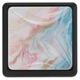 thumbnail image 1 of HemaKayy 3 Pack 1.45" Decorative Cabinet Knobs - Stylish ABS Glass Black Handles for Kitchen, Bedroom, & Home Furniture Decor - Durable & Elegant - Unique Marble Design, 1 of 7