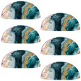 thumbnail image 1 of HemaKayy 6 Pack 3.5" Decorative Cabinet Knobs - Elegant ABS Glass Cup Handles for Home Furniture Decor - Dresser Drawer Door Pulls - Perfect for Kitchen Bedroom - Unique Marble Texture, 1 of 7