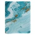 thumbnail image 1 of HemaKayy Decorative Leather Book Sleeve Covers, Colorful Book Cover for Men and Women Bible Classroom Textbook Protection and Care (6.3" x 8.7") - Unique Marble Texture, 1 of 5
