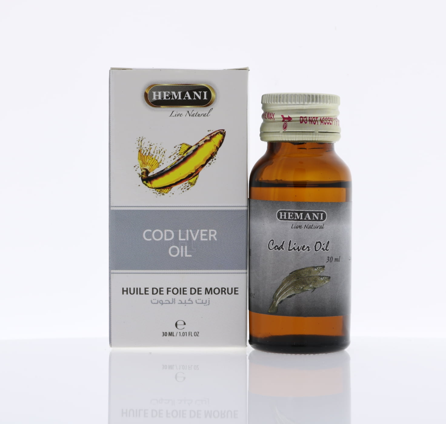HEMANI Amber Oil 30mL (1 FL OZ) - Edible Oil