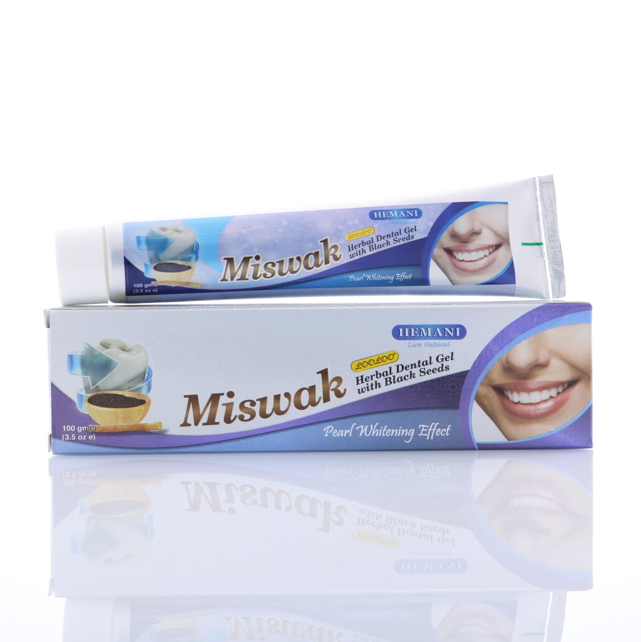 Hemani Miswak Toothpaste 100g Halal Certified Toothpaste