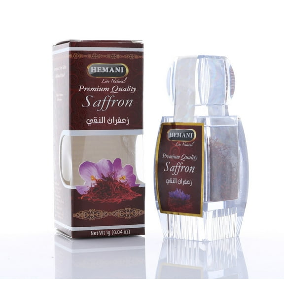 Hemani Saffron Premium Red Threads (1g) - For Culinary use Use | Rice I Paella I Persian Tea I Golden Milk
