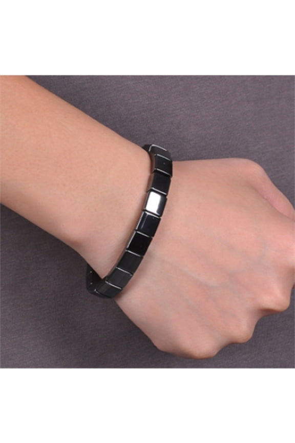 Hematite Bracelet Men - 2025 New Reignites Masculine Energy, Natural Hematite Stone Beaded Stretch Healing Bracelets