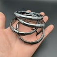 thumbnail image 1 of Hematite Bracelet Men's And Women's Bamboo Magnet, 1 of 2