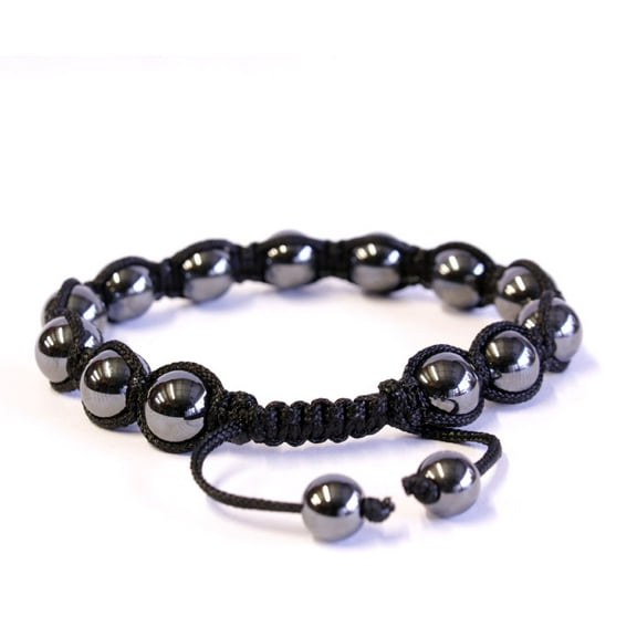 Hematite Shamballa Bracelet
