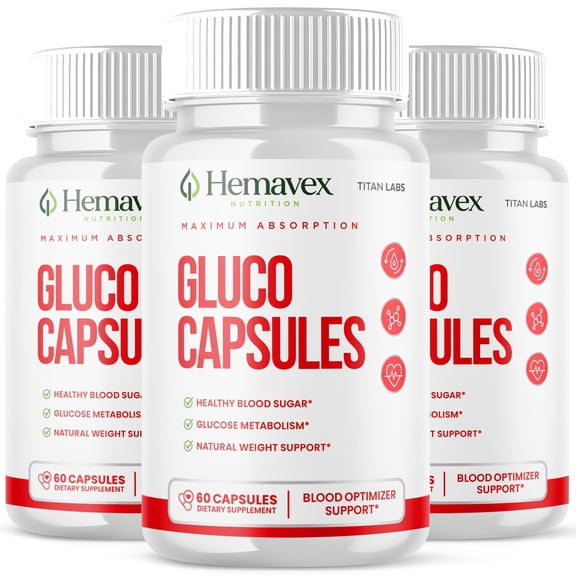 Hemavex Advanced Formula Blood Support for Health and Wellness Hema Vex 180 Capsules