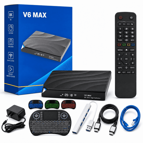 Hemcawea 2026 V6MAX New Max 6 64GB Voice Control for Home Assistant